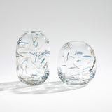 Surya GV Confetti Glass Confetti Glass Vase 9"H x 5"W x 9"D Vase