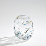 Surya GV Confetti Glass Confetti Glass Vase 9"H x 5"W x 9"D Vase