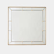 Surya GV Claus Claus Stud Mirror-Brushed Brass 32"H x 32"W x 1"D Mirror