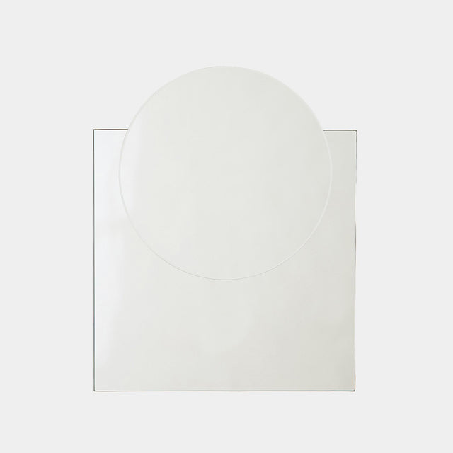 Surya GV Mila Mila Square/Circle Mirror-Brushed Brass 35"H x 28"W x 1"D Mirror