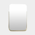 Surya GV Tucker Tucker Shelf Mirror-Brass 36"H x 24"W x 4"D Mirror
