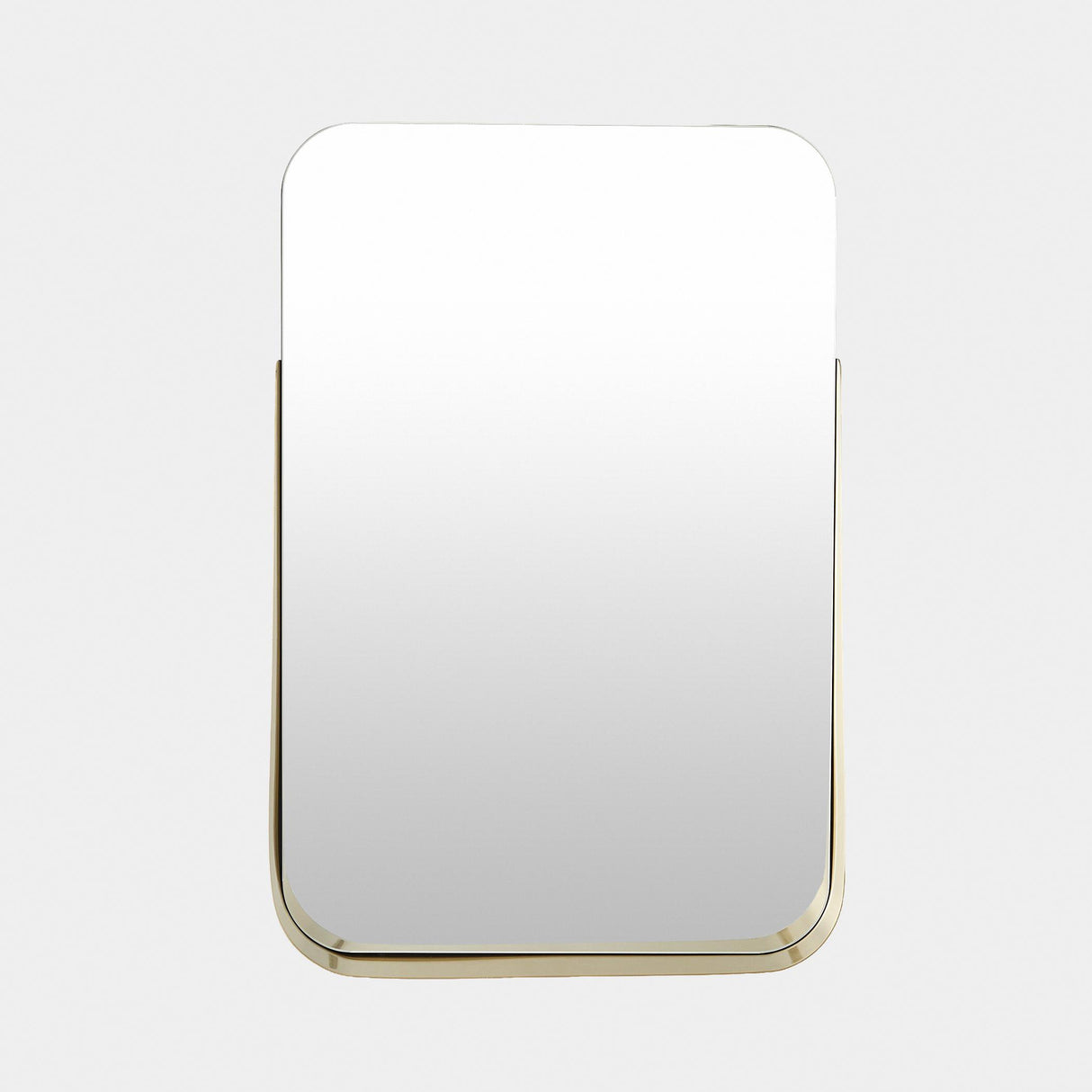 Surya GV Tucker Tucker Shelf Mirror-Brass 36"H x 24"W x 4"D Mirror