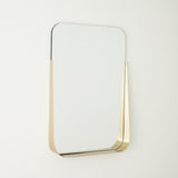 Surya GV Tucker Tucker Shelf Mirror-Brass 36"H x 24"W x 4"D Mirror