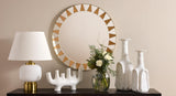 Surya GV Sun Sun Mirror-Brass 32"H x 32"W x 1"D Mirror