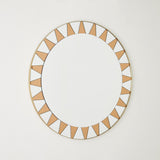 Surya GV Sun Sun Mirror-Brass 32"H x 32"W x 1"D Mirror