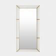 Surya GV Asher Asher Mirror-Acrylic/Brushed Brass 39"H x 20"W x 1"D Mirror