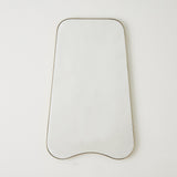 Surya GV Mariko Mariko Organic Brass Framed Mirror 32"H x 20"W x 1"D Mirror