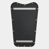 Surya GV Mariko Mariko Organic Brass Framed Mirror 32"H x 20"W x 1"D Mirror