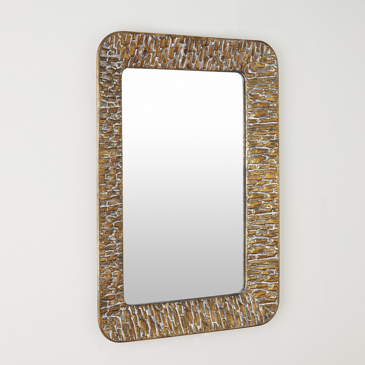 Surya GV Cliffside Cliffside Mirror-Antique Copper 40"H x 28"W x 3"D Mirror