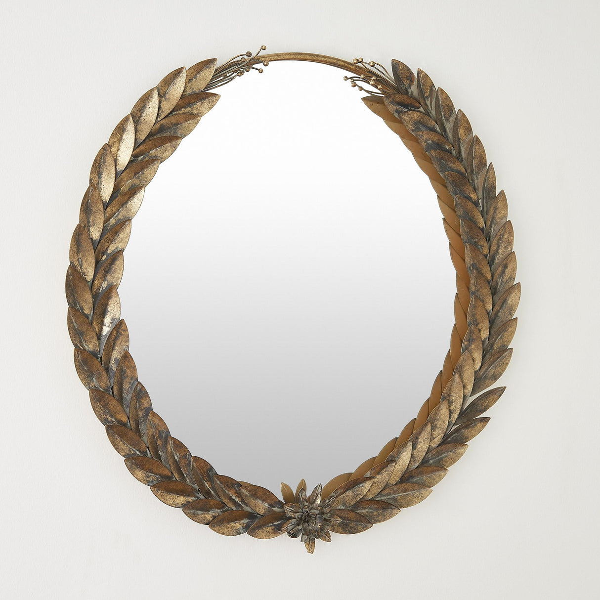 Surya GV Greek Laurel Greek Laurel Mirror 35"H x 34"W x 3"D Mirror