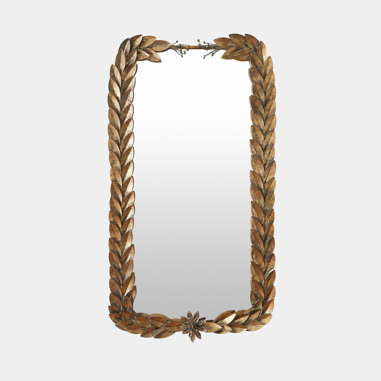 Surya GV Greek Laurel Greek Laurel Rectangle Mirror 50"H x 27"W x 3"D Mirror