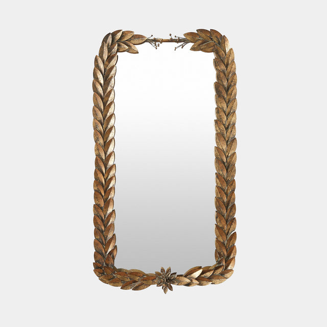 Surya GV Greek Laurel Greek Laurel Rectangle Mirror 50"H x 27"W x 3"D Mirror