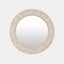 Surya GV Rabson Rabson Mirror-Faux Shagreen Gold/Cream 28"H x 28"W x 1"D Mirror