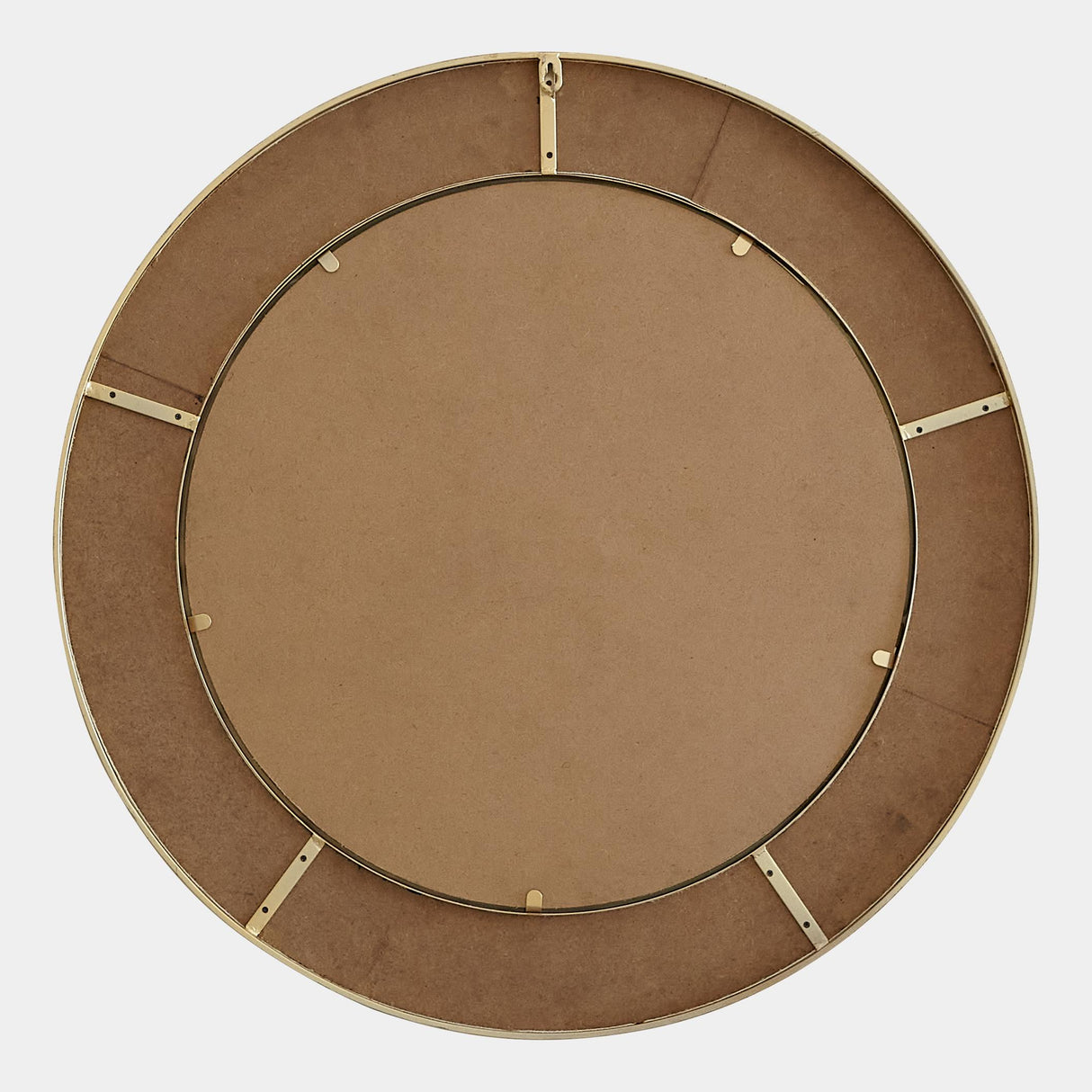 Surya GV Rabson Rabson Mirror-Faux Shagreen Gold/Cream 28"H x 28"W x 1"D Mirror