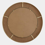 Surya GV Rabson Rabson Mirror-Faux Shagreen Gold/Cream 28"H x 28"W x 1"D Mirror