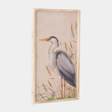 Surya GV Great Blue Heron Great Blue Heron Wall Art 28"H x 16"W x 2"D Art
