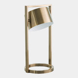 Surya GV Key Key Light Metal Table Lamp-Antique Brass 21"H x 10"W x 10"D Table Lighting