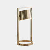 Surya GV Key Key Light Metal Table Lamp-Antique Brass 21"H x 10"W x 10"D Table Lighting