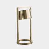 Surya GV Key Key Light Metal Table Lamp-Antique Brass 21"H x 10"W x 10"D Table Lighting