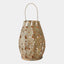 Surya GV Ginkgo Leaf Ginkgo Leaf Lantern 30"H x 15"W x 15"D Candleholder/Candle