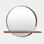 Surya GV Swot Swot Mirror w/Shelf 28"H x 28"W x 6"D Mirror