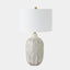 Surya GV Labyrinth Labyrinth Table Lamp-Antique Cream/Black 29"H x 16"W x 16"D Table Lighting