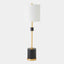 Surya GV Maximus Maximus Faux Marble Table Lamp-Black/Gold 35"H x 10"W x 10"D Table Lighting