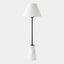 Surya GV Richmond Richmond Buffet Lamp-White/Bronze/White 35"H x 12"W x 12"D Table Lighting