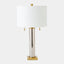 Surya GV Randall Randall Mercury Glass Table Lamp-Silver 28"H x 15"W x 15"D Table Lighting