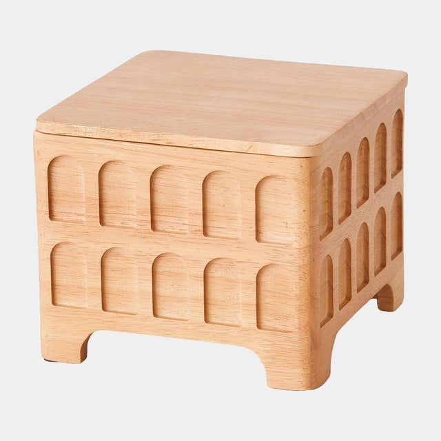 Surya GV Colosseum Colosseum Square Box-Natural 5"H x 6"W x 6"D Box