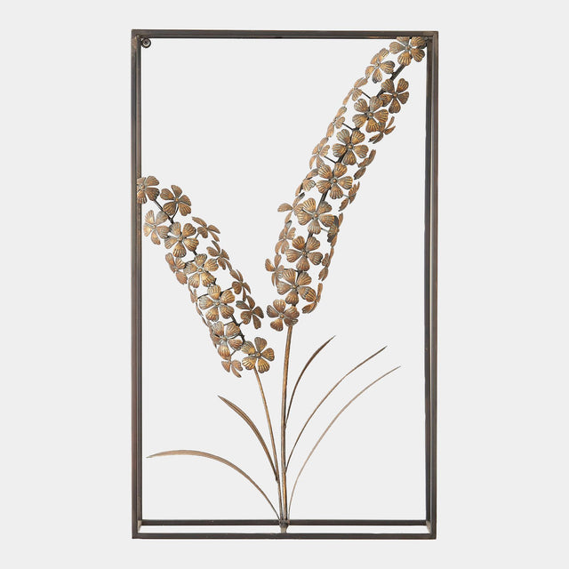 Surya GV White Lavender White Lavender Wall Decor 28"H x 17"W x 4"D Wall Accent