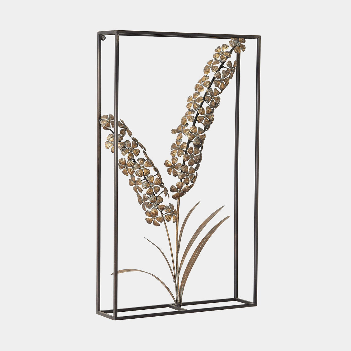 Surya GV White Lavender White Lavender Wall Decor 28"H x 17"W x 4"D Wall Accent