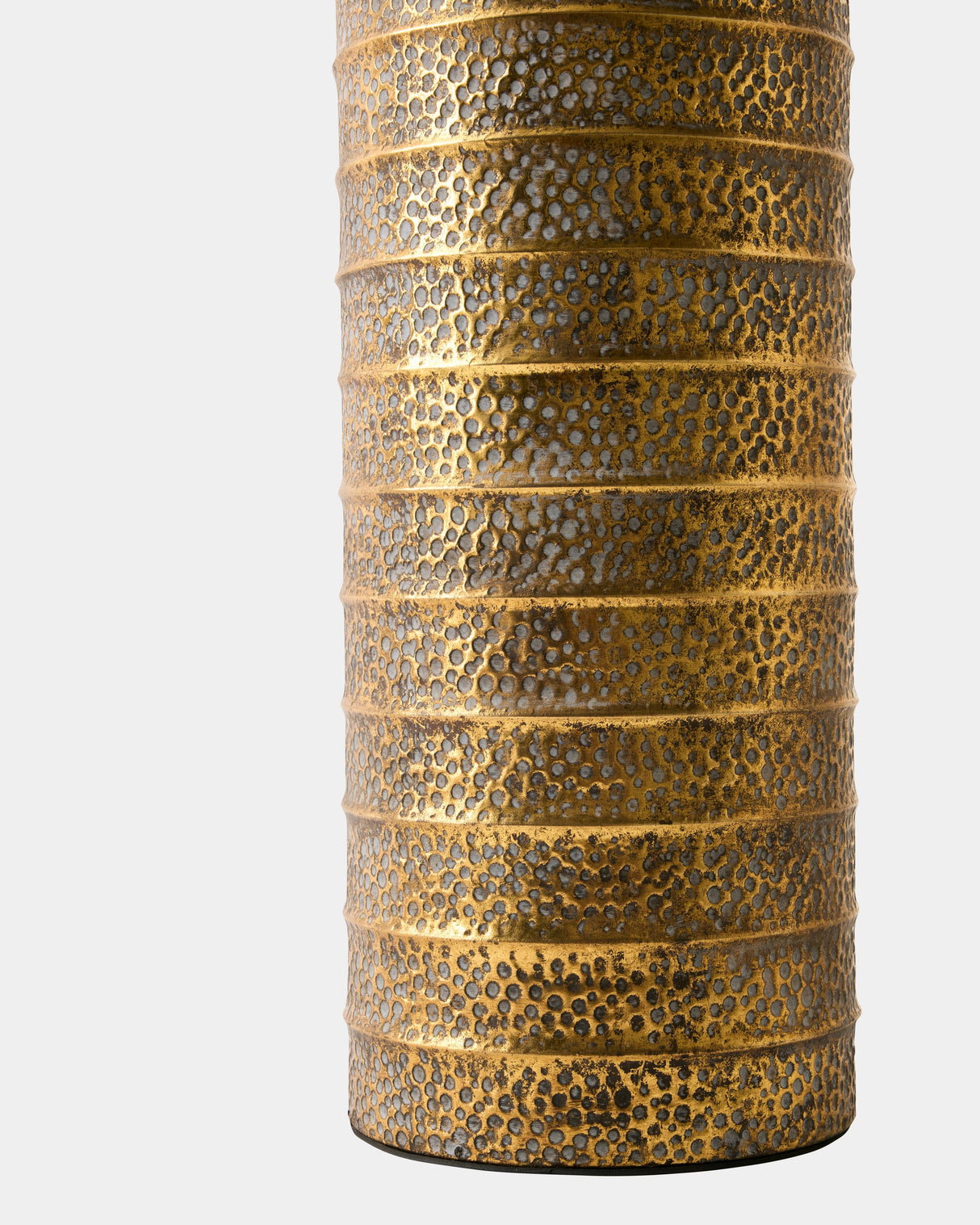 Surya GV Zigrino Zigrino Hurricane-Antique Copper 43"H x 10"W x 10"D Candleholder/Candle