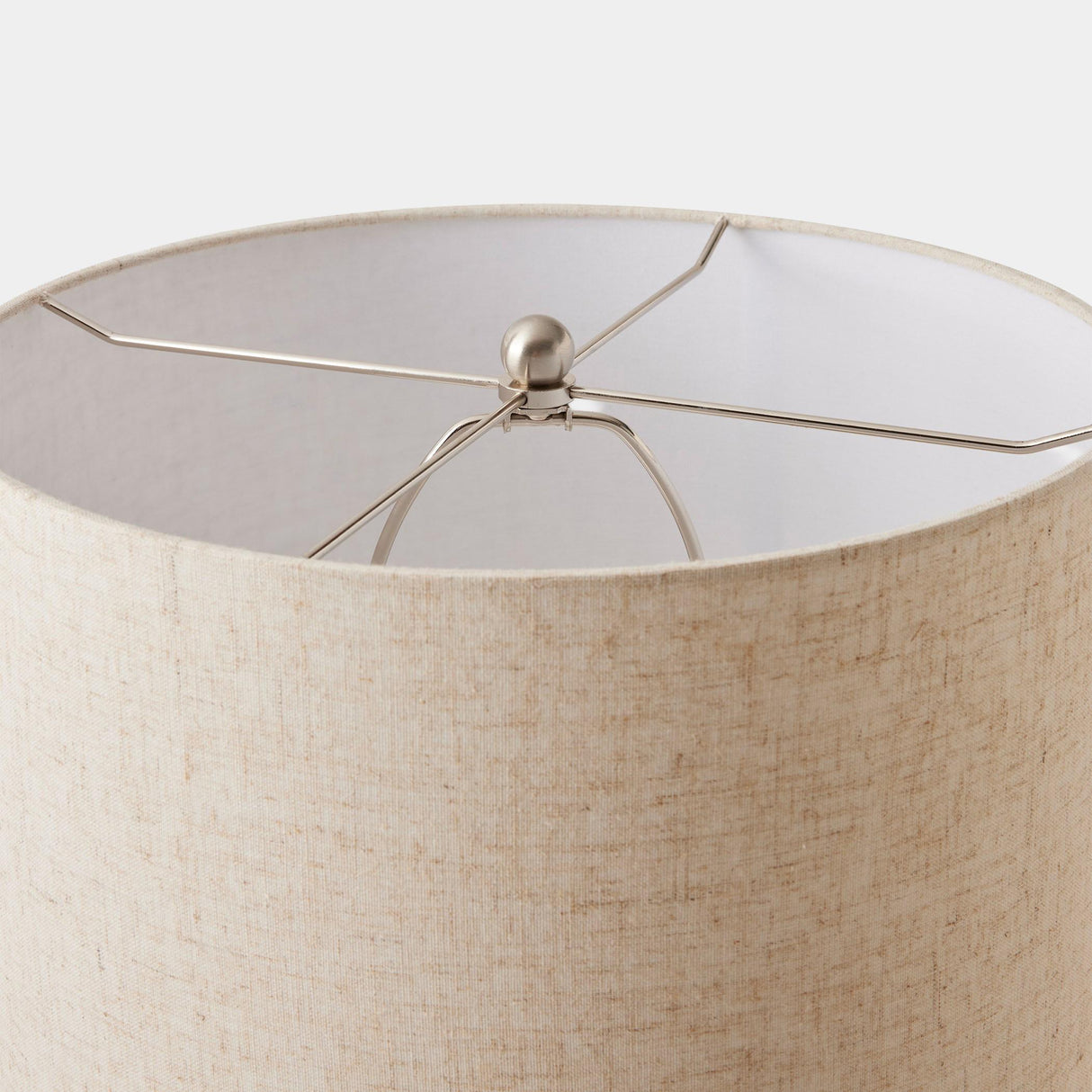 Surya GV Anna Anna Ceramic Lamp-Beige 27"H x 15"W x 15"D Table Lighting