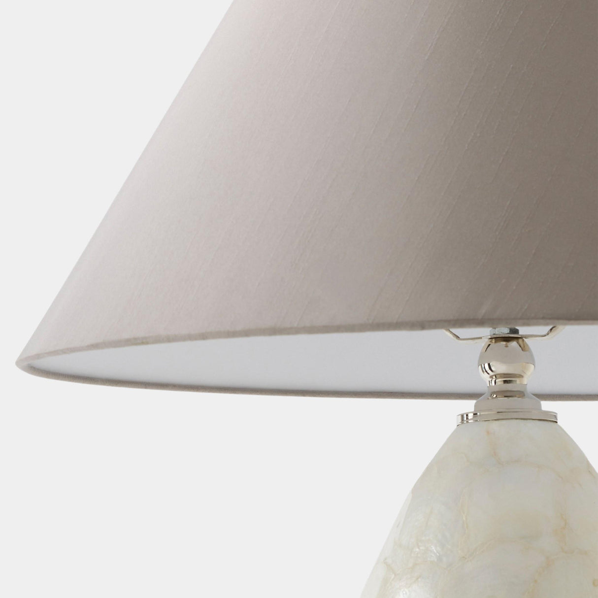Surya GV Lydia Abalone Lydia Abalone Scaled Lamp-Gray 28"H x 20"W x 20"D Table Lighting