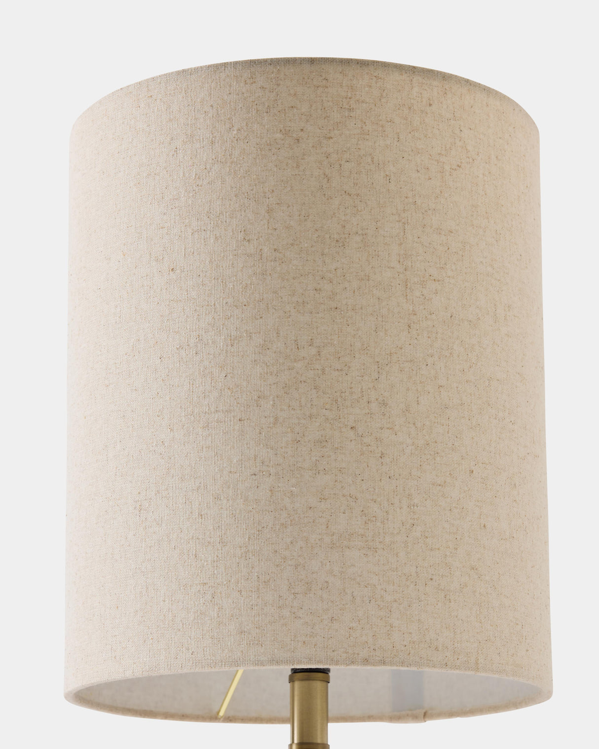 Surya GV Armen Armen Striped Ceramic Table Lamp-White Stripes 18"H x 9"W x 9"D Table Lighting