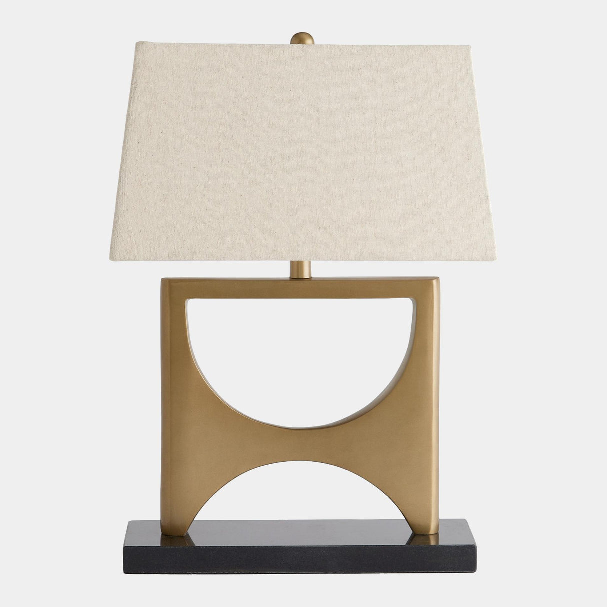 Surya GV Eta Eta Table Lamp-Antique Brass 22"H x 9"W x 15"D Table Lighting