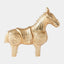 Surya GV Funny Fig Funny Fig Horse-Gold 10"H x 3"W x 10"D Decorative Sculpture