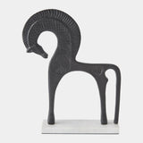 Surya GV Deco Deco Horse-Black 13"H x 3"W x 11"D Decorative Sculpture