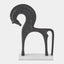 Surya GV Deco Deco Horse-Black 13"H x 3"W x 11"D Decorative Sculpture