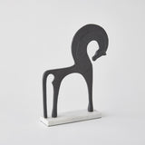 Surya GV Deco Deco Horse-Black 13"H x 3"W x 11"D Decorative Sculpture
