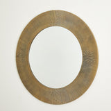 Surya GV Loretta Loretta Mirror-Brass 35"H x 35"W x 1"D Mirror