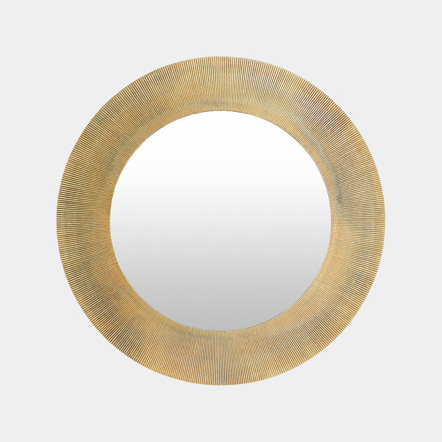 Surya GV Loretta Loretta Mirror-Brass 30"H x 30"W x 1"D Mirror