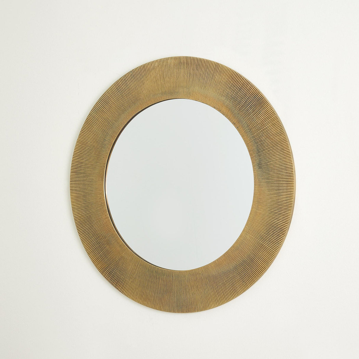 Surya GV Loretta Loretta Mirror-Brass 30"H x 30"W x 1"D Mirror