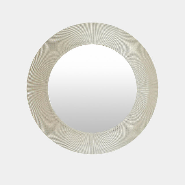 Surya GV Loretta Loretta Mirror-Nickel 30"H x 30"W x 1"D Mirror