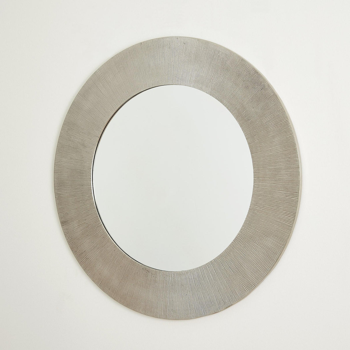 Surya GV Loretta Loretta Mirror-Nickel 35"H x 35"W x 1"D Mirror