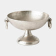 Surya GV Supreet Supreet Handles Bowl-Antique Nickel 8"H x 12"W x 14"D Decorative Bowl
