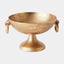 Surya GV Supreet Supreet Handles Bowl-Antique Brass 8"H x 12"W x 14"D Decorative Bowl