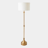 Surya GV Gear Gear Floor Lamp-Antique Brass 64"H x 18"W x 18"D Floor Lighting