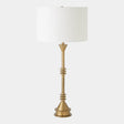 Surya GV Gear Gear Table Lamp-Antique Brass 31"H x 14"W x 14"D Table Lighting